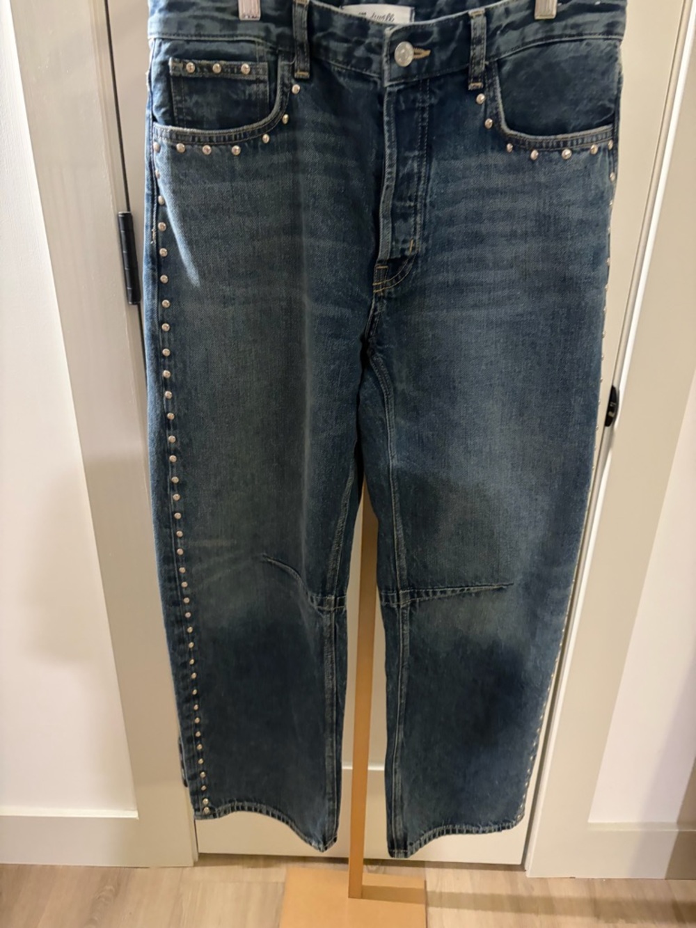 Madewell dark blue denim jeans